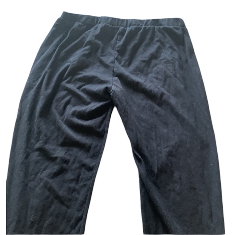 Poof! Black Pants With Cross Cutout Ankles - Picture 4 of 6
